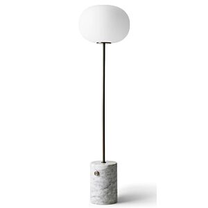 Audo Copenhagen JWDA vloerlamp-White Marble | Bronzed Brass