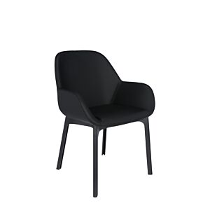 Kartell Clap PVC stoel-Zwart-Zwart