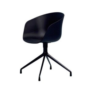 HAY About a Chair AAC20 zwart onderstel stoel-Zwart