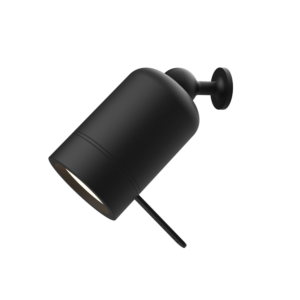 Tonone One Knob wandlamp-Smokey Black