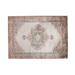 Dutchbone Mahal kleed-Pink/Olive-170x240 cm