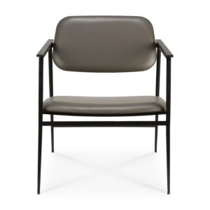 Ethnicraft DC lounge chair-Olive Green
