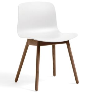 HAY About a Chair AAC12 Walnoot onderstel stoel-White