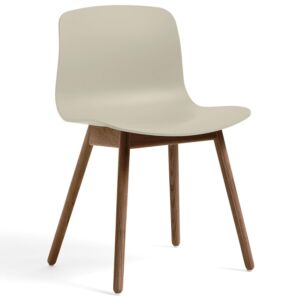 HAY About a Chair AAC12 Walnoot onderstel stoel-Pastel green