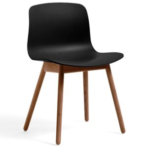 HAY About a Chair AAC12 Walnoot onderstel stoel-Black