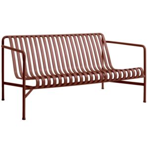HAY Palissade Lounge Sofa tuinbank-Iron Red