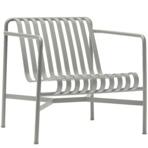 HAY Palissade Lounge Chair Low stoel-Sky Grey