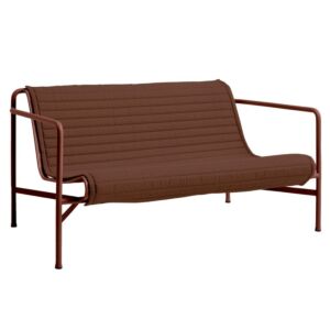 HAY Palissade Lounge sofa quilted kussen-Iron Red