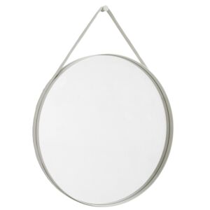 HAY Strap No 2 spiegel-∅ 70 cm-Light Grey