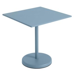 muuto Linear Steel vierkant tafel-Pale blue