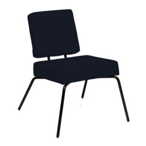 Puik Option Lounge fauteuil-Zwart-Vierkante zit, vierkante rug