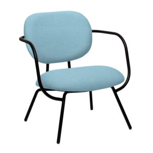 Puik Pi fauteuil met armleuning-Licht blauw