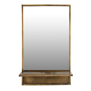 vanHarte Feyza brass rechthoek spiegel