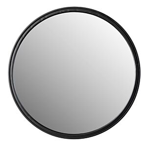 vanHarte Matz ronde spiegel-Black