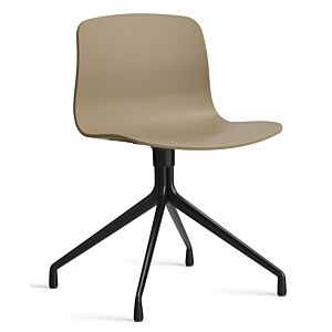 HAY About a Chair AAC10 zwart onderstel stoel- Clay