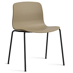 HAY About a Chair AAC16 zwart onderstel stoel- Clay