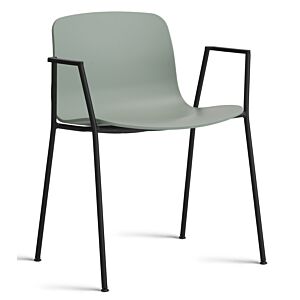 HAY About a Chair AAC18 zwart onderstel stoel- Fall Green
