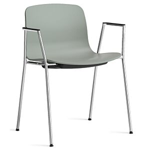 HAY About a Chair AAC18 chroom onderstel stoel- Fall Green