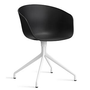HAY About a Chair AAC20 wit onderstel stoel - Black