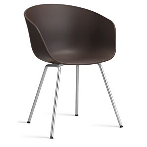 HAY About a Chair AAC26 - chrome onderstel-Raisin