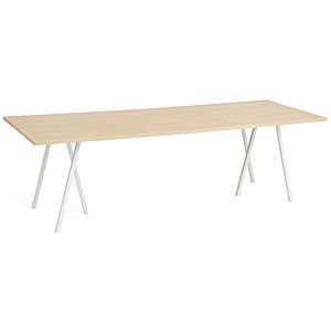 HAY Loop stand tafel-250x92,5 cm-White - Oak
