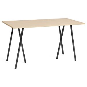 HAY Loop Stand High tafel-Black-Oak - 180x87,5 cm
