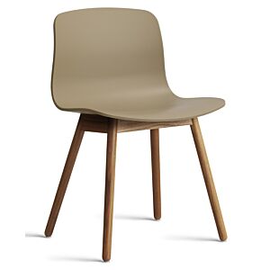 HAY About a Chair AAC12 Walnoot onderstel stoel- Clay
