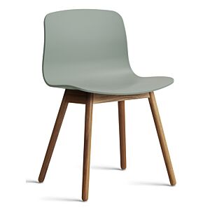 HAY About a Chair AAC12 Walnoot onderstel stoel- Fall Green