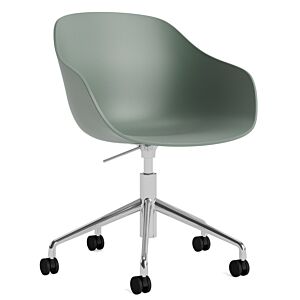 HAY AAC 252 bureaustoel-Chrome onderstel-Fall Green