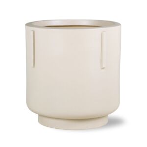 HKliving Footed Pot-Cream