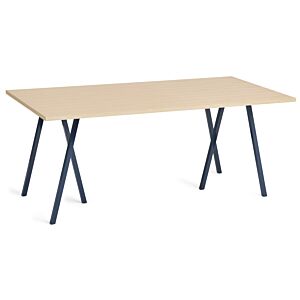 HAY Loop stand tafel-180x87,5 cm-Deep Blue