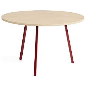 HAY Loop stand round tafel-∅ 120 cm-Maroon red