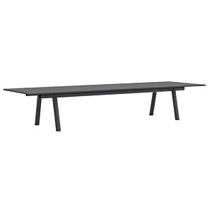 HAY Boa tafel-Eiken - Charcoal-420x128x75 cm