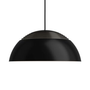 Louis Poulsen AJ Royal zwart LED hanglamp-∅ 50 cm
