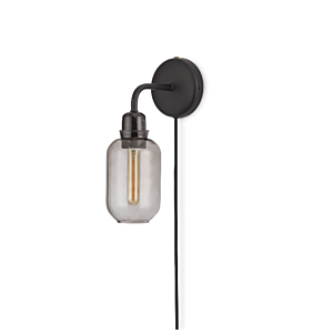 Normann Copenhagen Amp wandlamp-Smoke/Black