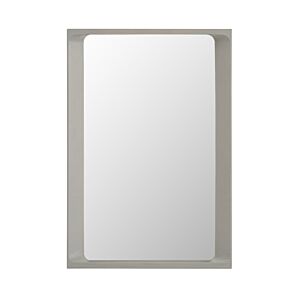 muuto Arced spiegel-Light grey-80x55 cm