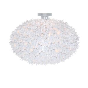 Kartell Bloom wand- en plafondlamp-Wit-∅ 53 cm
