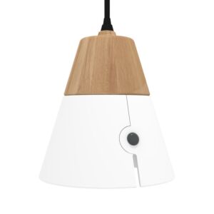 Ethnicraft Cone Lamp Big - hanglamp-Wit
