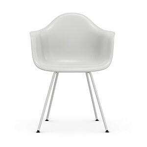 Vitra Eames DAX stoel met wit onderstel-Cotton white