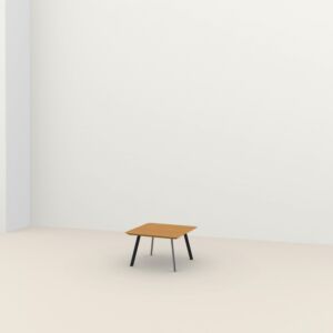 Studio HENK New Co Coffee Table Square 70-Zwart-Hardwax oil natural