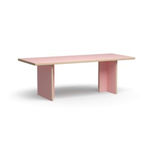 HKliving Eettafel - Rechthoekig - Pink - 220 cm