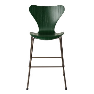 Fritz Hansen Series 7 Junior stoel-Evergreen