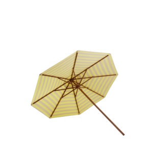 Fritz Hansen Messina parasol ∅300-Lemon/Sand