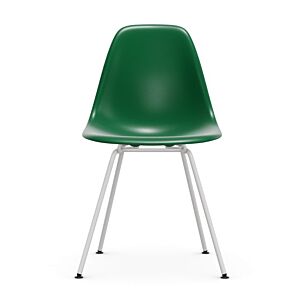 Vitra Eames DSX stoel met wit onderstel-Emerald