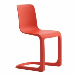 Vitra EVO-C stoel-Poppy rood