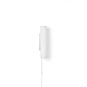 Ferm Living Vuelta wandlamp-White/Stainless Steel-Small