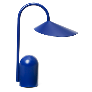 Ferm Living Arum draagbare tafellamp-Bright Blue