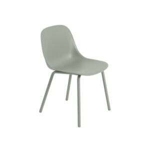 Muuto fiber outdoor side chair stoel-Dusty green