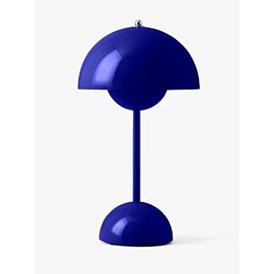 &amp;tradition Flowerpot VP9 draagbare tafellamp-Cobalt Blue