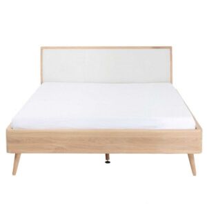 Gazzda Ena bed-160x200 cm-Hardwax oil white